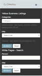 Mobile Screenshot of cjdirectory.ca