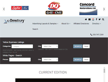 Tablet Screenshot of cjdirectory.ca